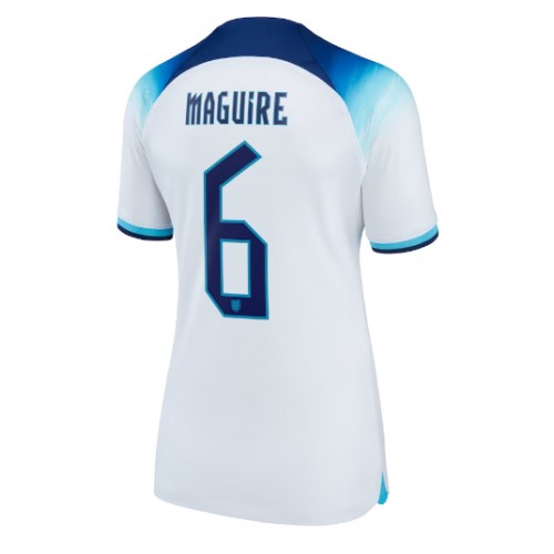 Engleska Harry Maguire #6 Domaci Dres za Ženska SP 2022 Kratak Rukav